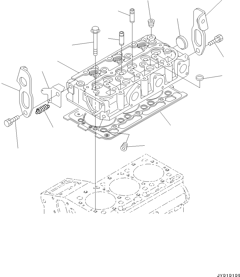 Прокладка KT1J092-0331-0 KOMATSU