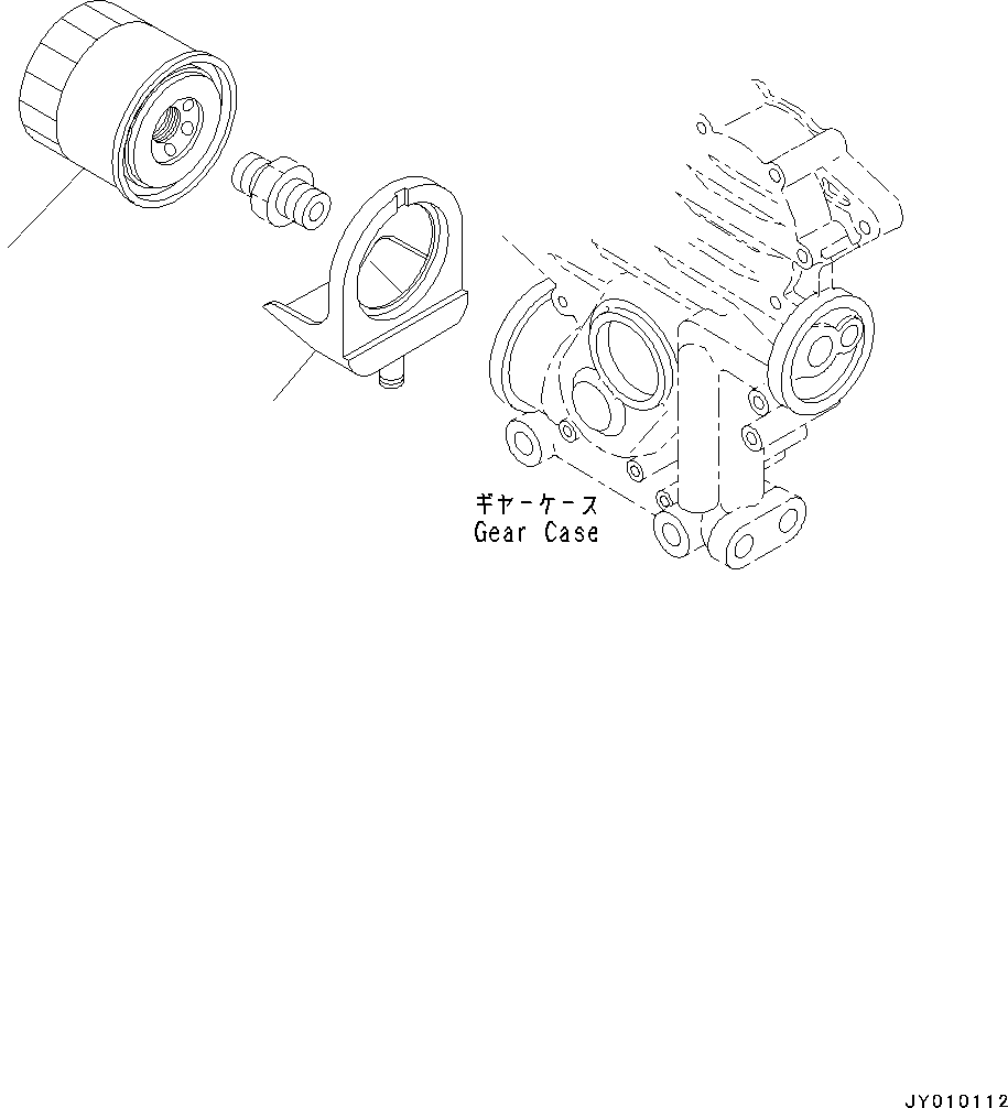 Oil Filter Assembly KT15241-3209-4 KOMATSU