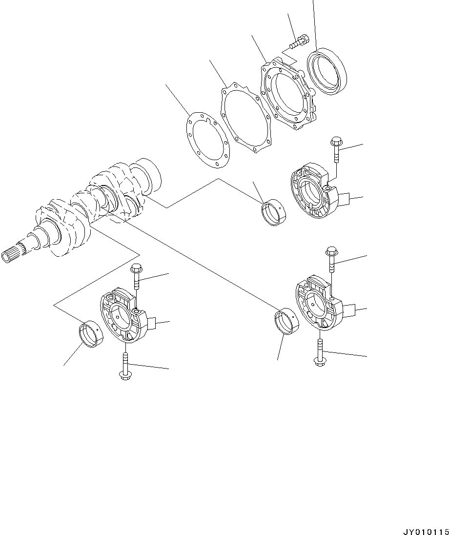 Прокладка KT15841-0482-3 KOMATSU