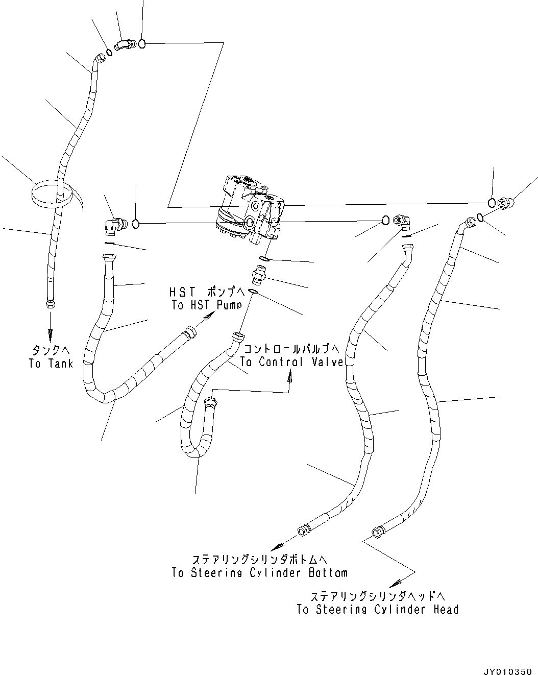 Шланг 362-62-52170 KOMATSU