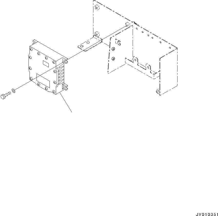 Controller, HST 7823-45-5000 KOMATSU
