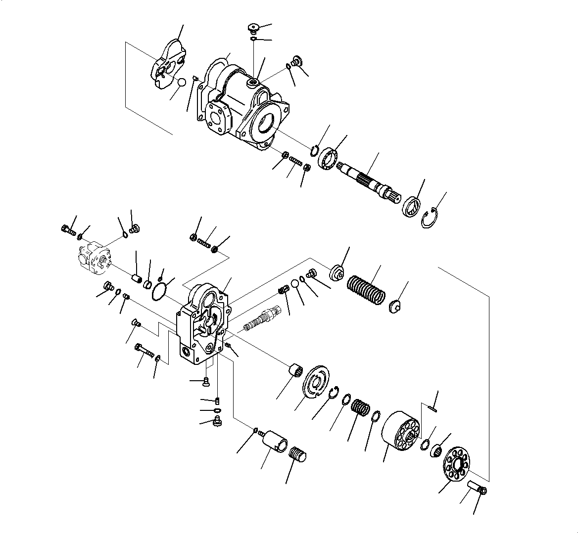 PUMP, ASSEMBLY 22J-60-55300 KOMATSU