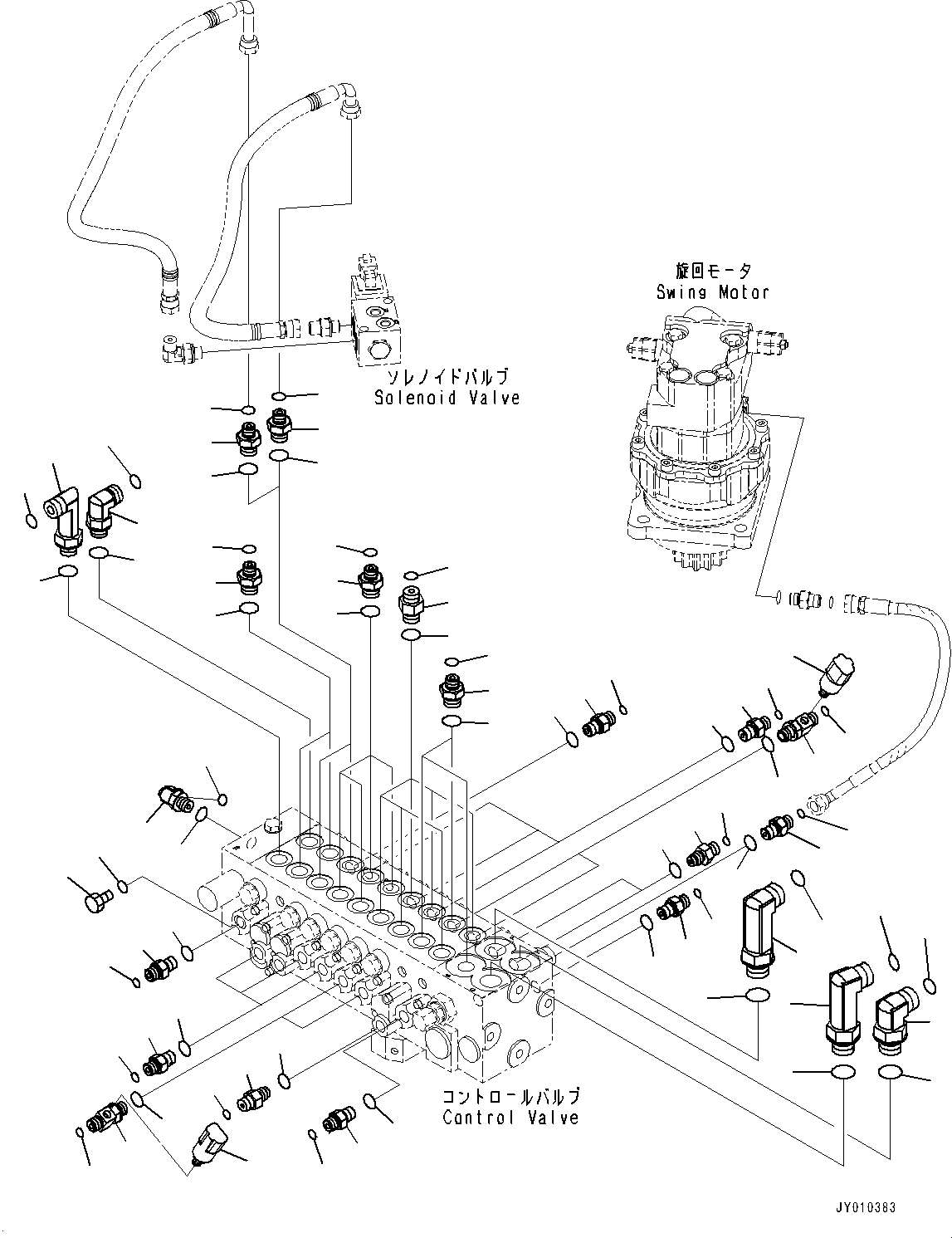 Пробка 2A1-62-18450 KOMATSU