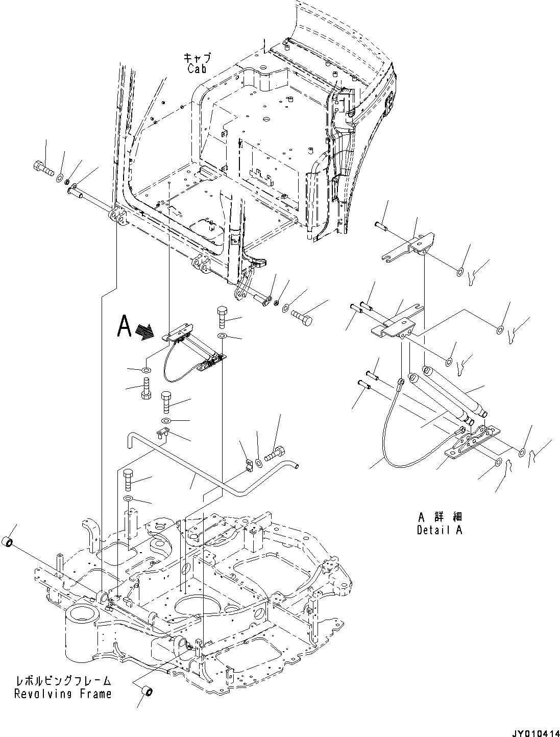 Хомут 22M-54-36110 KOMATSU