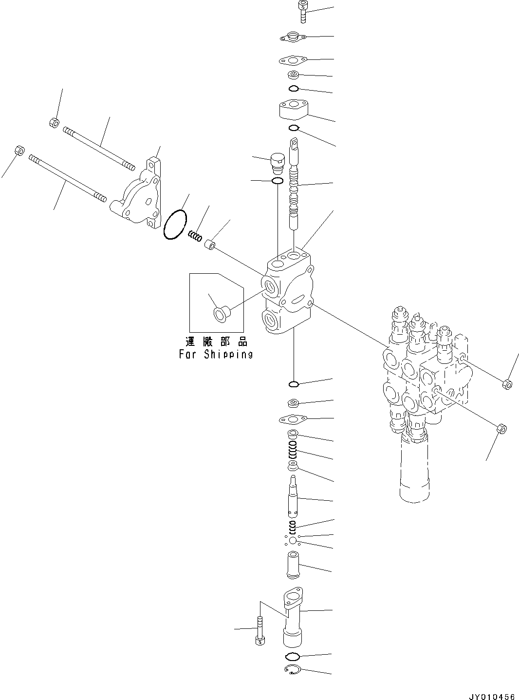 Valve Assembly, Anti-Void KBC0003-30502 KOMATSU