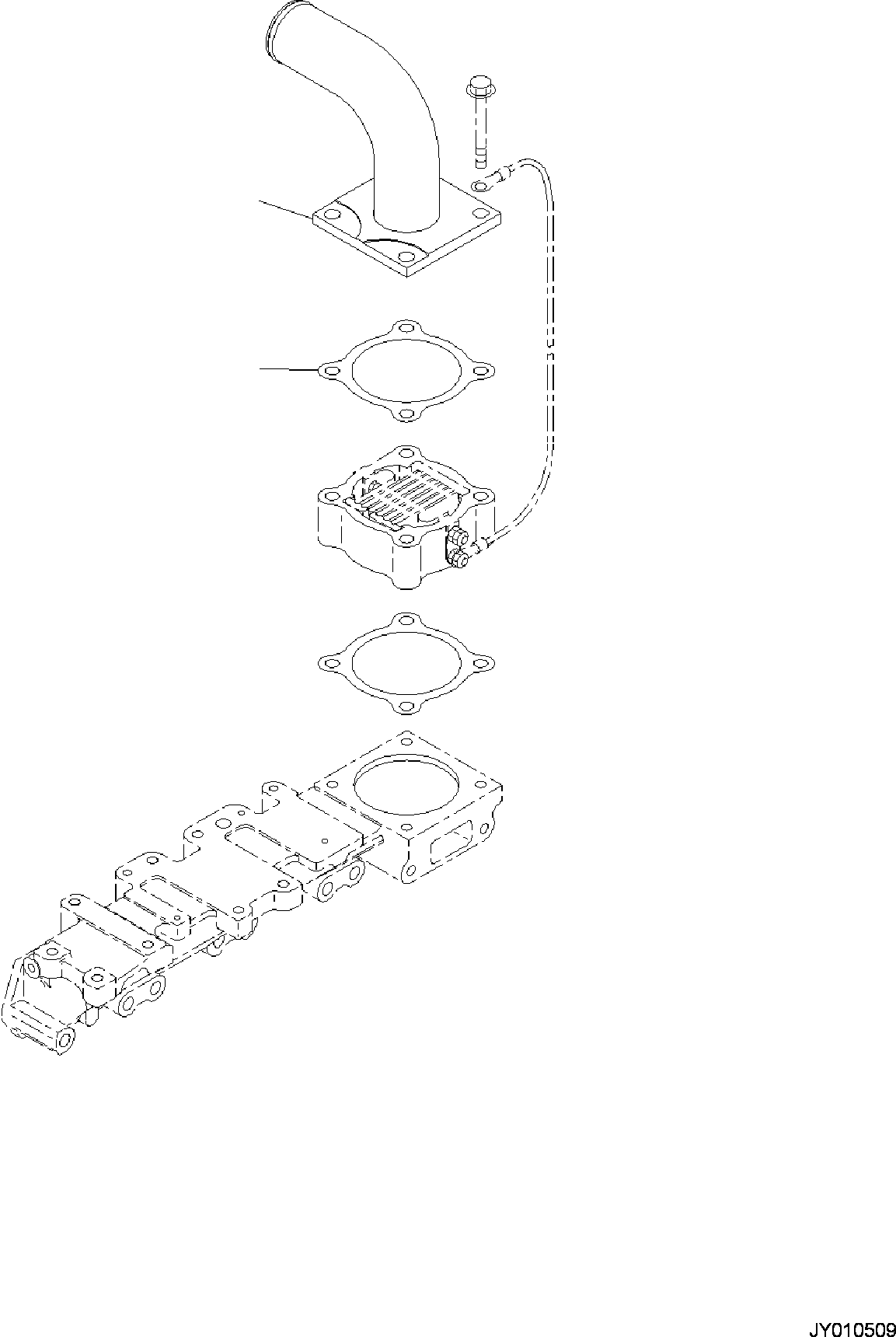 CONNECTOR, AIR \9\ 6271-11-4440 KOMATSU