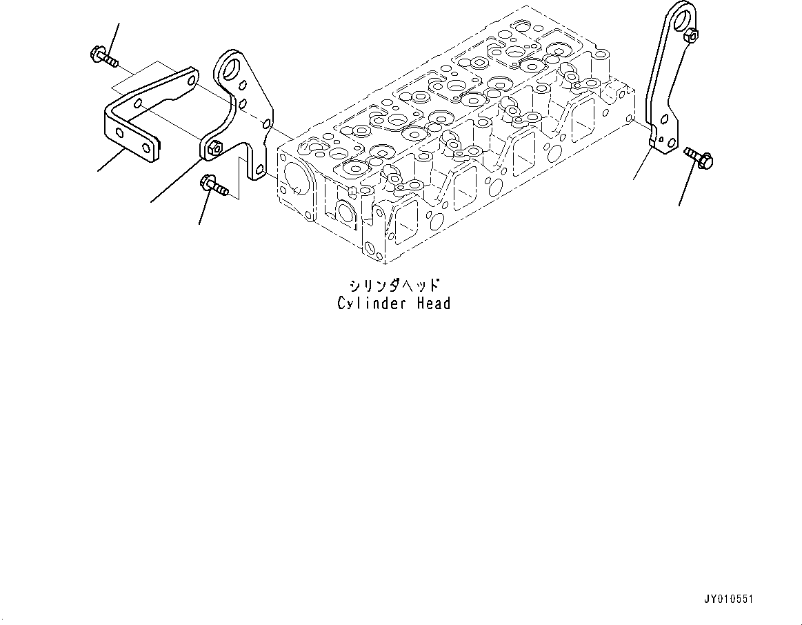 Подвес 11Y-01-32860 KOMATSU