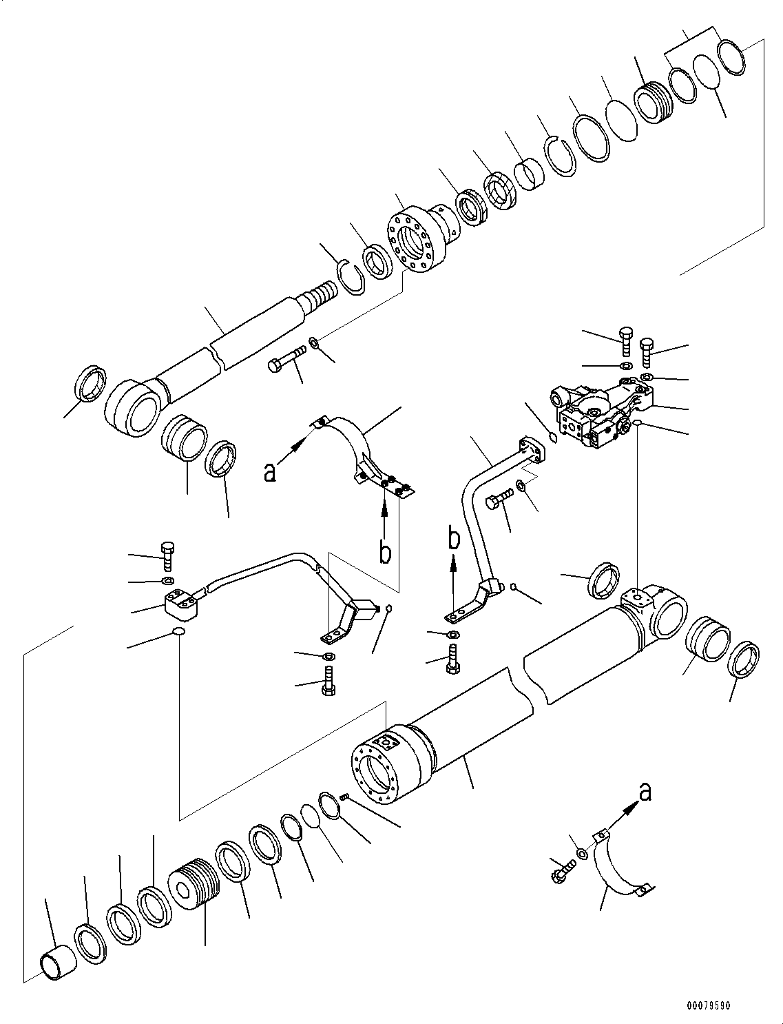 Клапан (подузел) 707-79-90190 KOMATSU