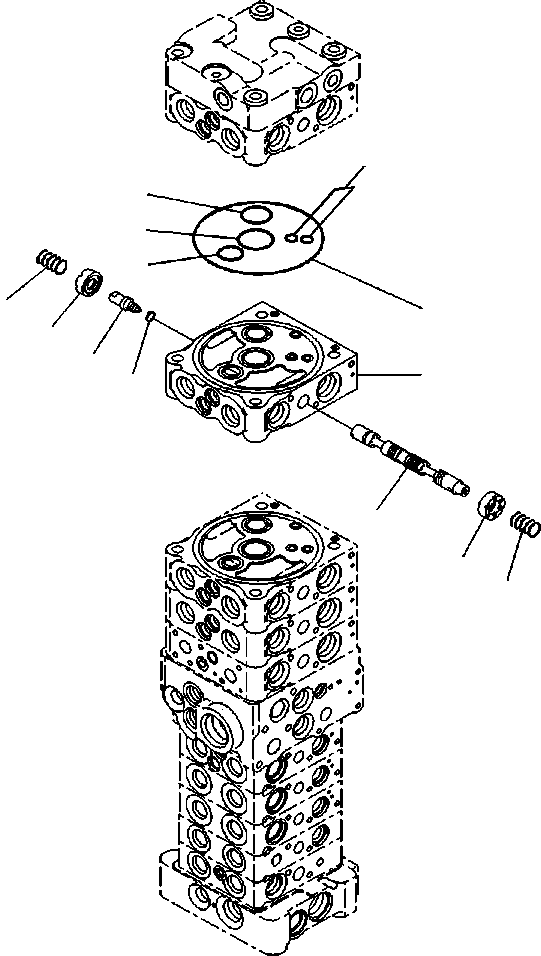 Клапан (подузел) 723-21-07600 KOMATSU