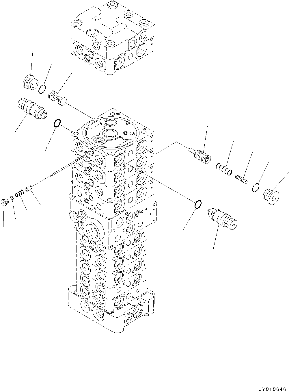 Клапан (подузел) 723-21-07601 KOMATSU