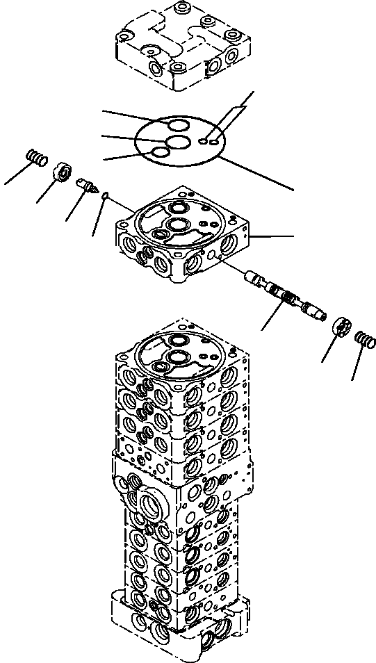 Клапан в сборе 723-21-07700 KOMATSU