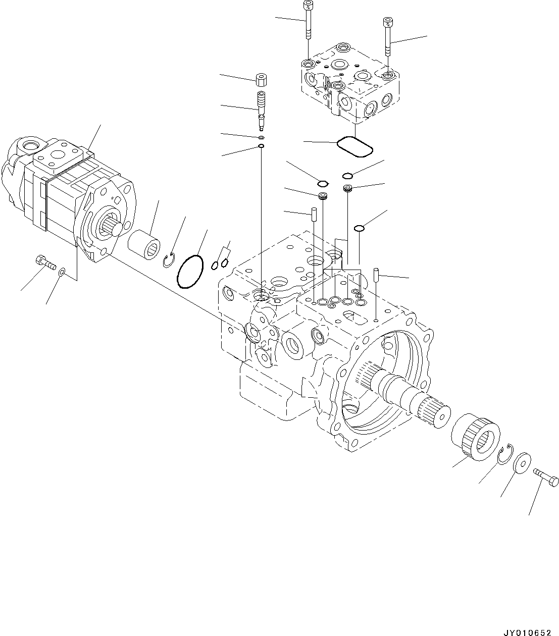 Насос в сборе 708-3T-00262 KOMATSU