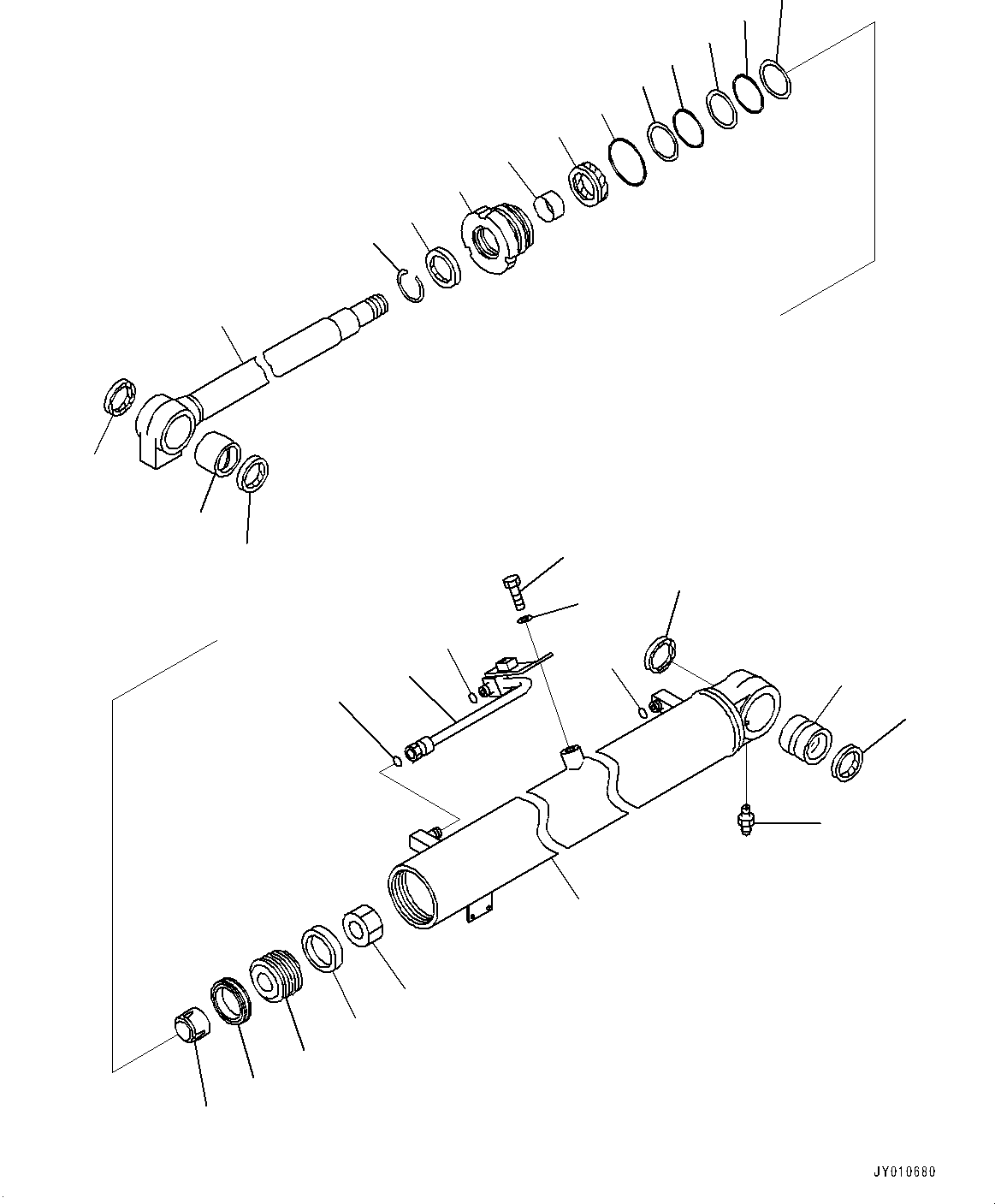 Трубка 707-86-48580 KOMATSU