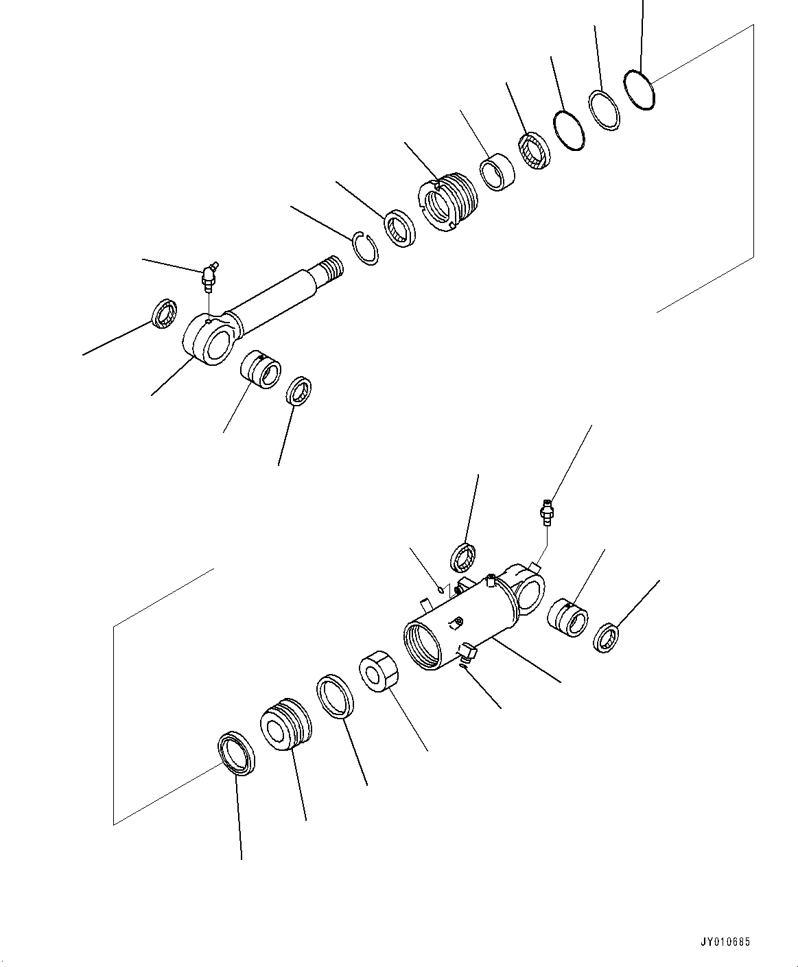 Втулка 707-76-70671 KOMATSU