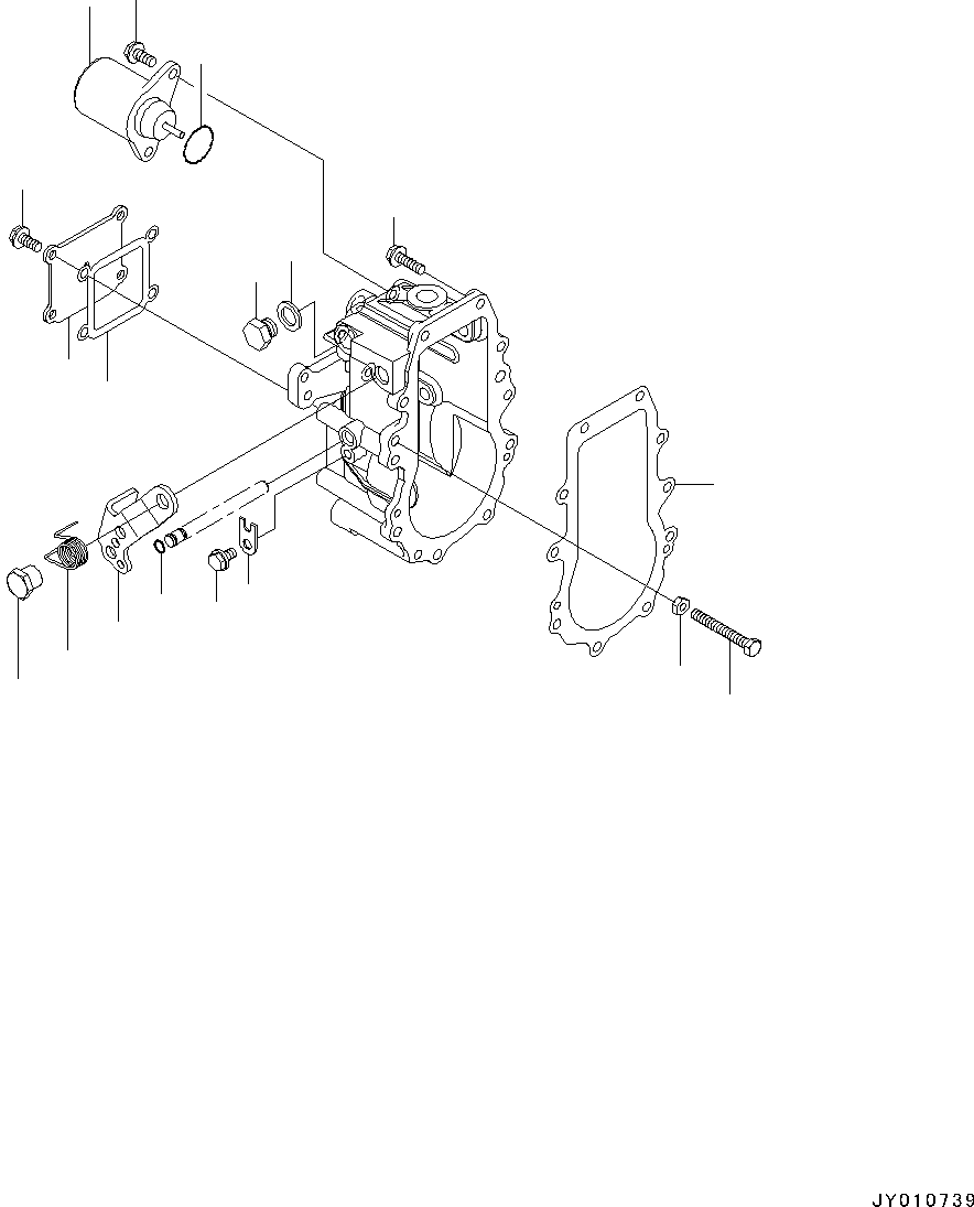 Pump Assembly, Fuel Injection YM729632-51300 KOMATSU