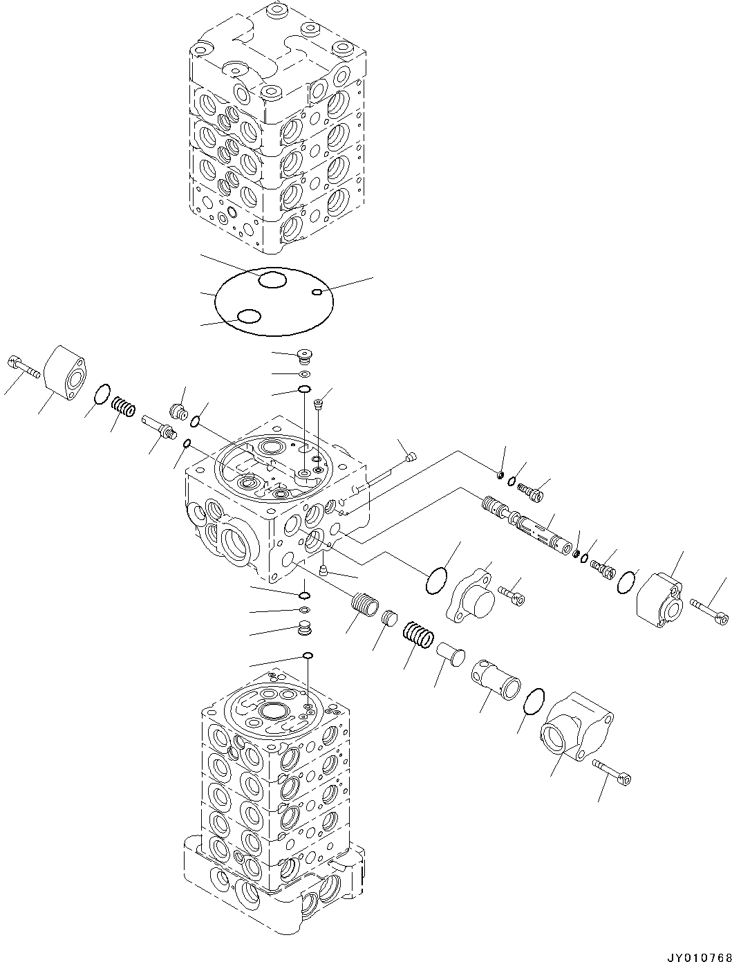 Защитное кольцо 07002-01007 KOMATSU