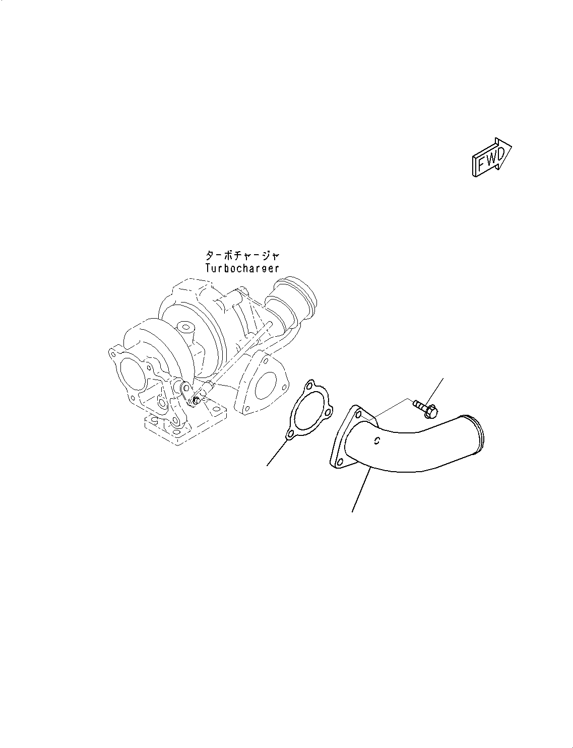 Connector, Air 6271-11-4811 KOMATSU