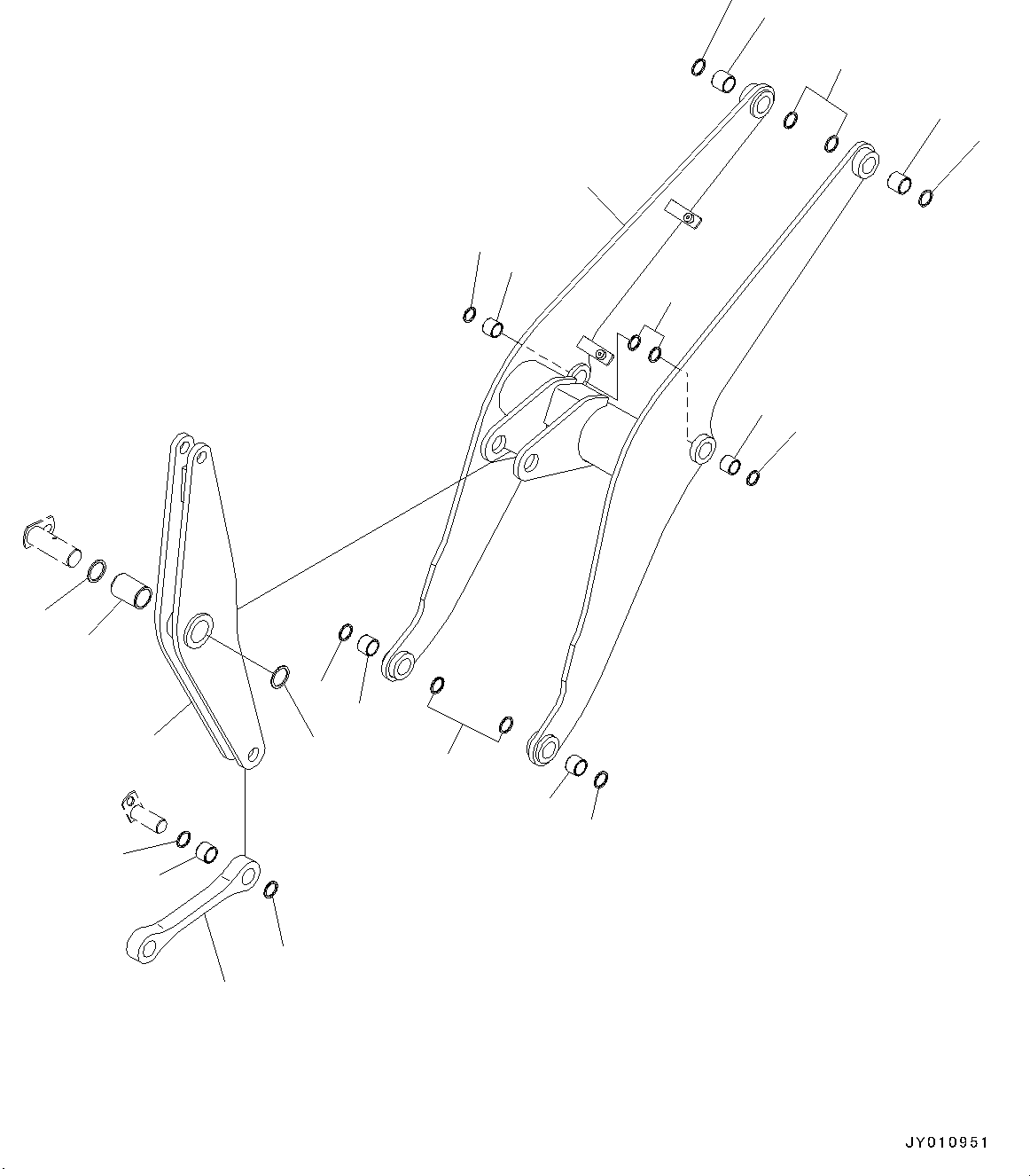 Boom Assembly 42A-877-5502 KOMATSU