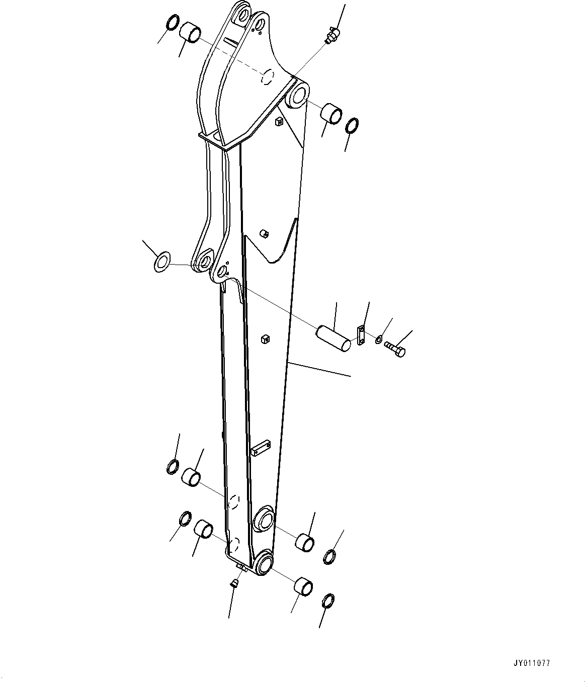 Рычаг в сборе 22N-943-3221 KOMATSU