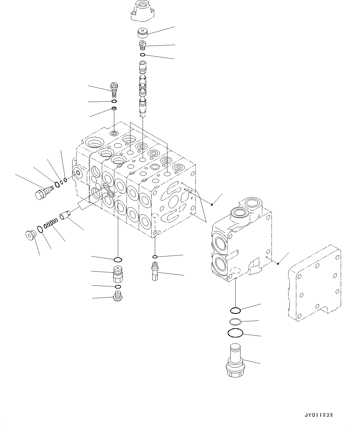 Клапан управления в сборе 723-15-13200 KOMATSU