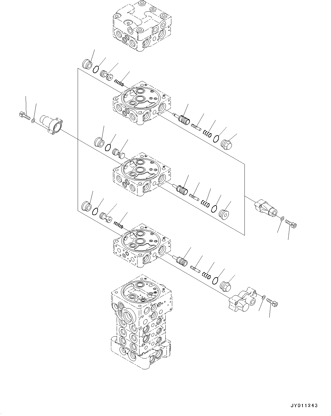 Клапан управления в сборе 723-27-50802 KOMATSU