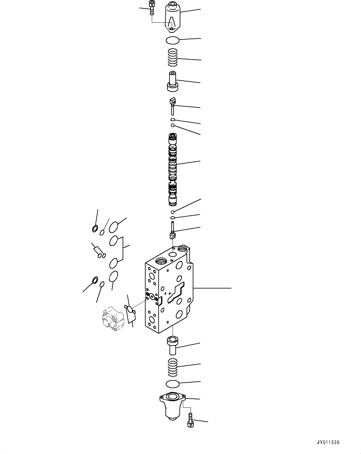 Корпус клапана (723-41-11310) KOMATSU