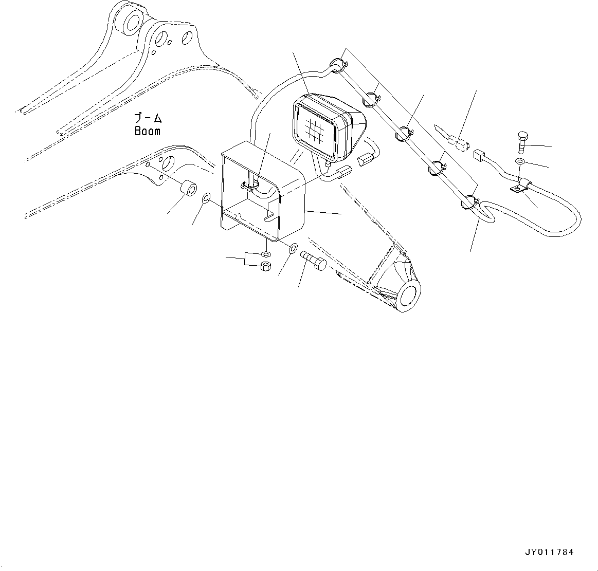 Wiring Harness(Electric Wiring Harness,For ROPS Cab) (22K-06-31311) KOMATSU
