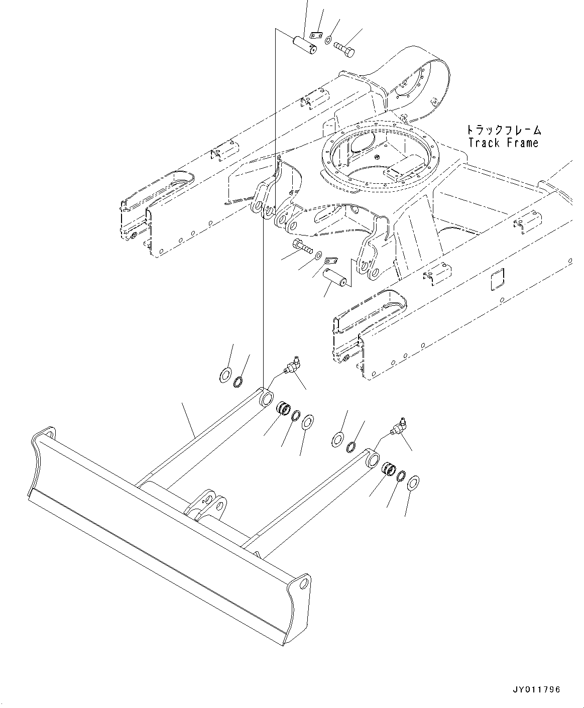 BLADE, ASSEMBLY 22K-71-31300 KOMATSU