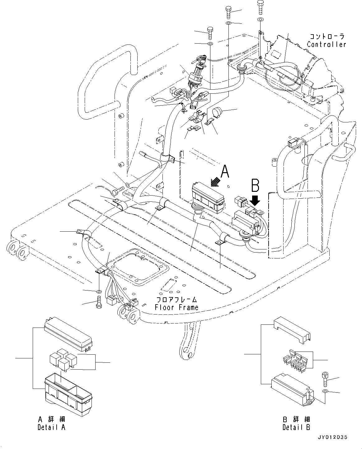 Жгут проводов 22K-06-33112 KOMATSU
