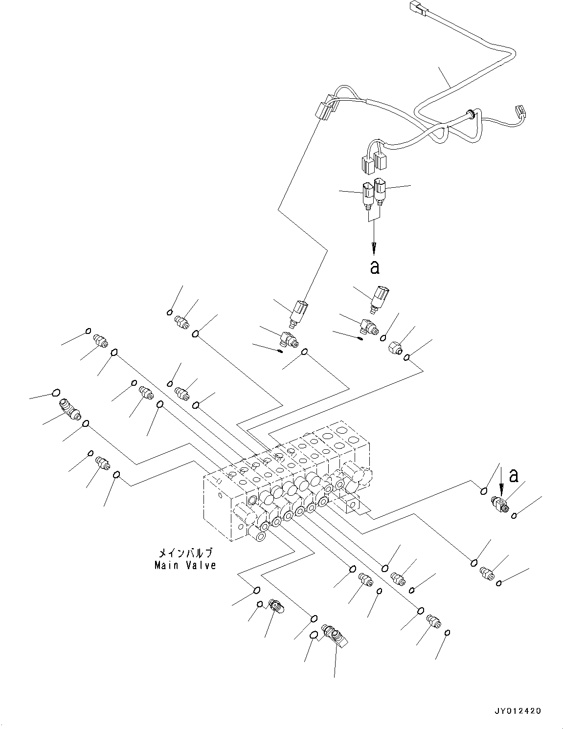 Жгут проводов 22K-06-31710 KOMATSU