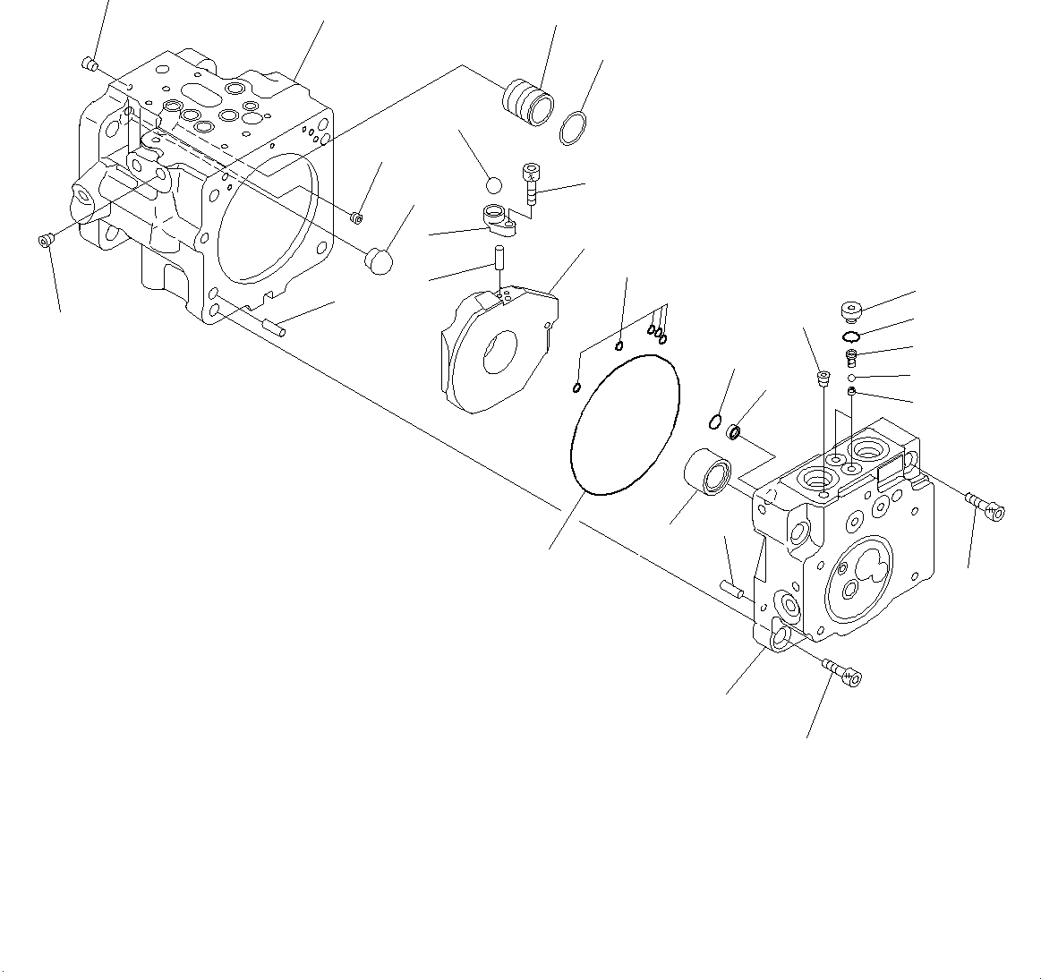 Насос в сборе 708-3S-00951 KOMATSU