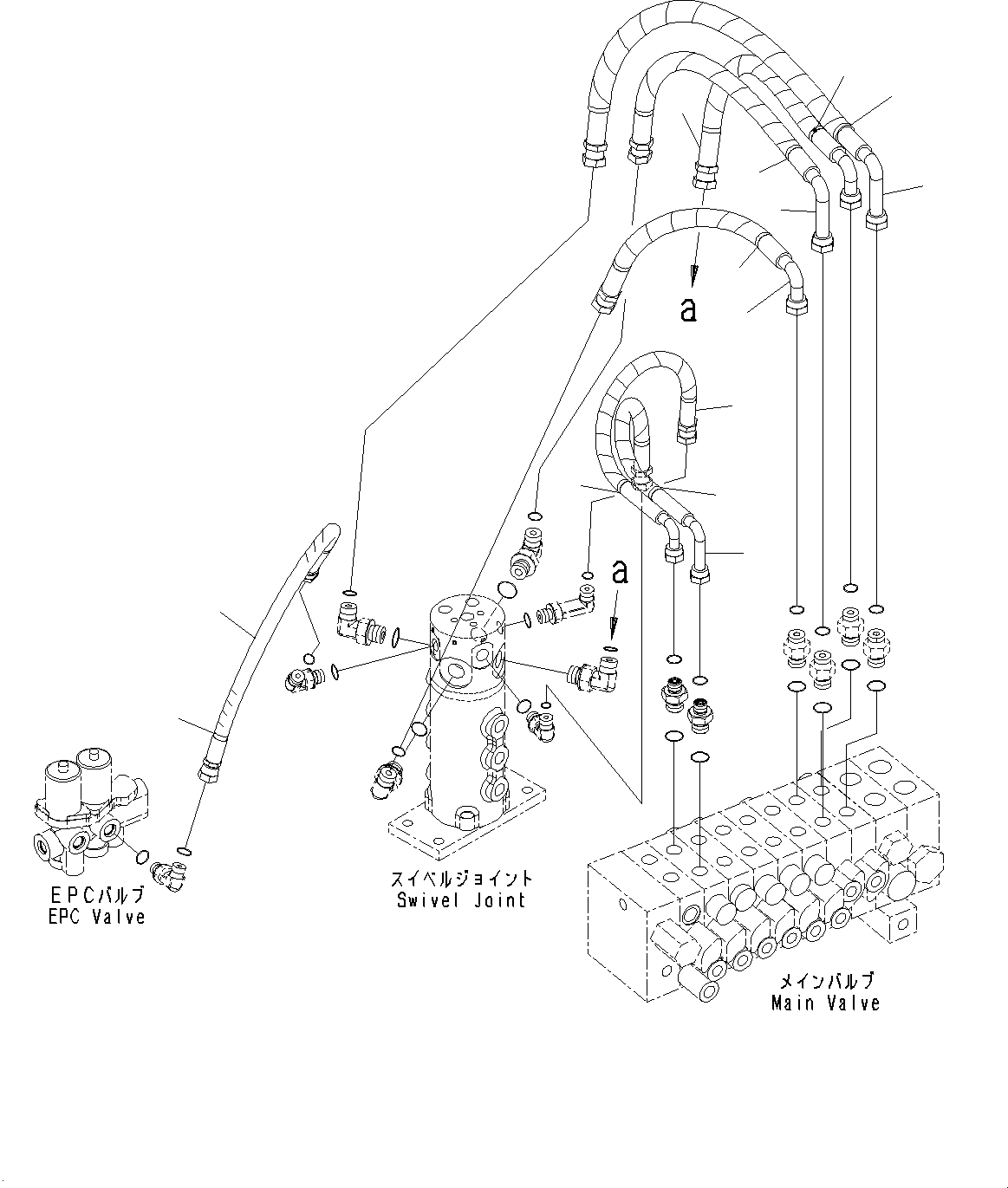 Шланг 22K-62-32830 KOMATSU