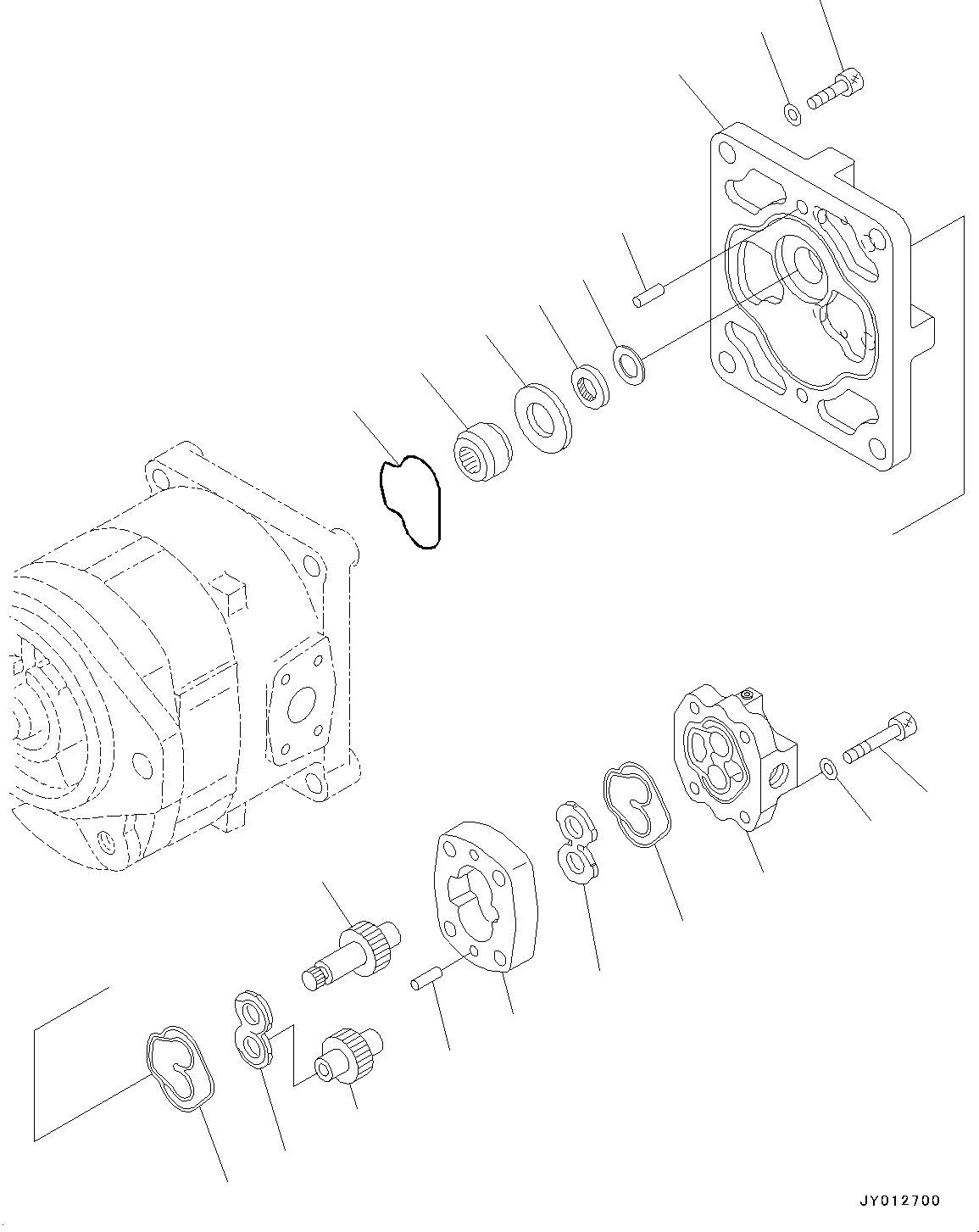 PUMP ASS'Y,(SBR10) 705-41-05810 KOMATSU