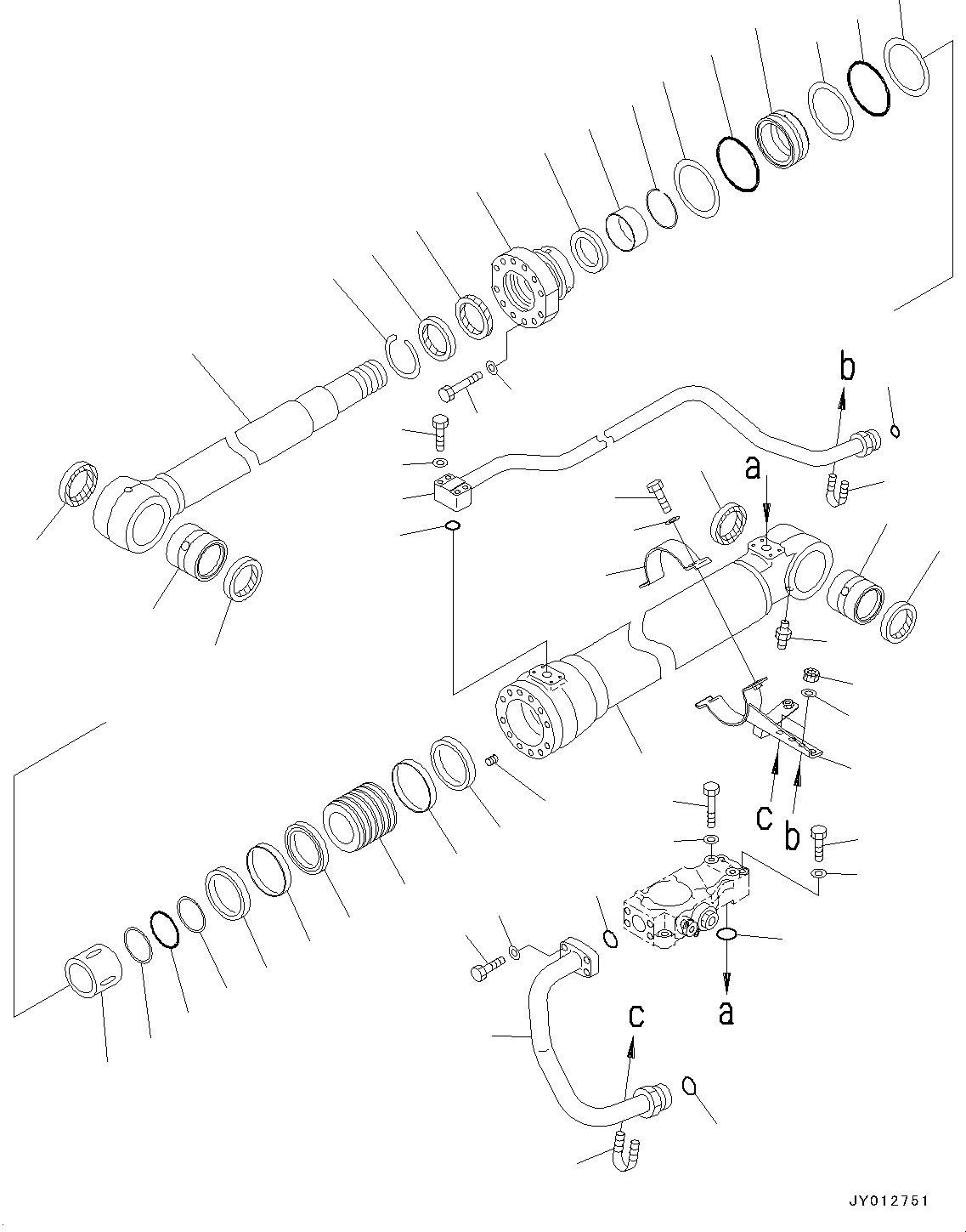 Кронштейн правый 707-88-50360 KOMATSU