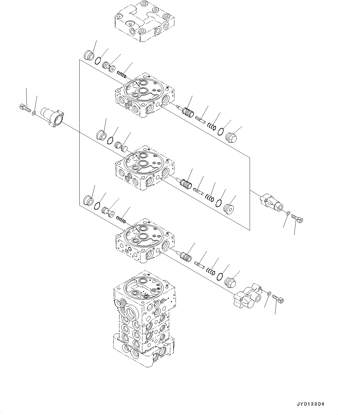 Клапан управления в сборе 723-26-52202 KOMATSU
