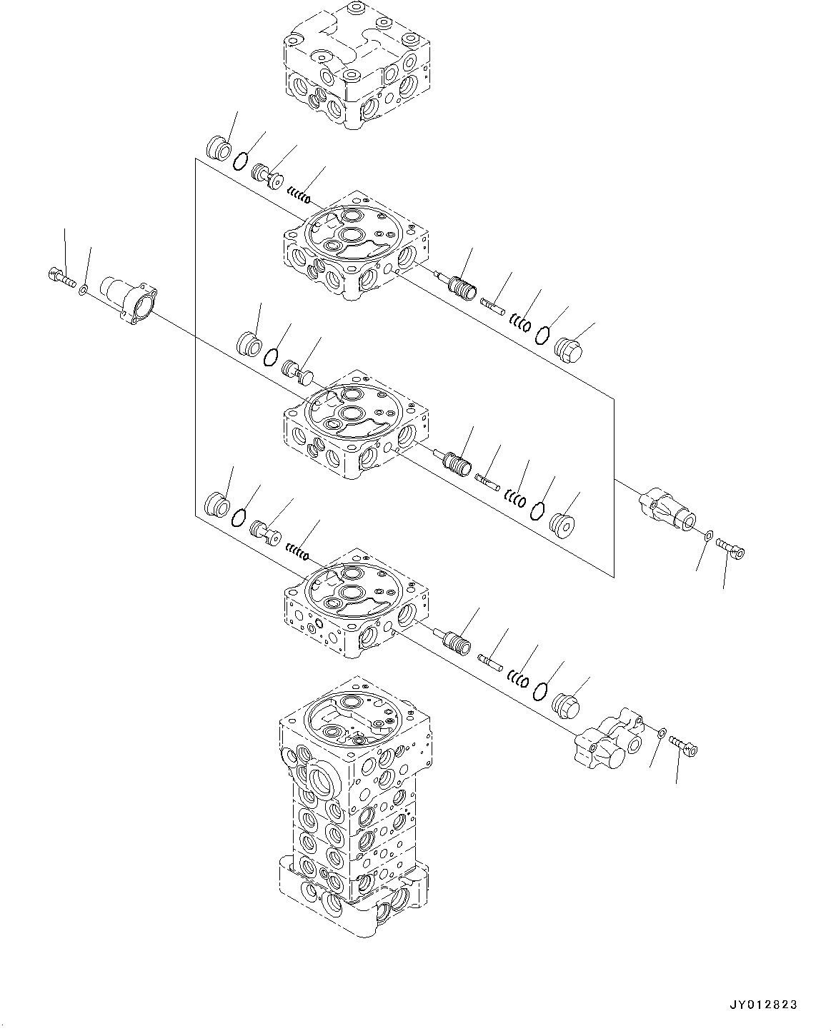 Клапан управления в сборе 723-28-51101 KOMATSU