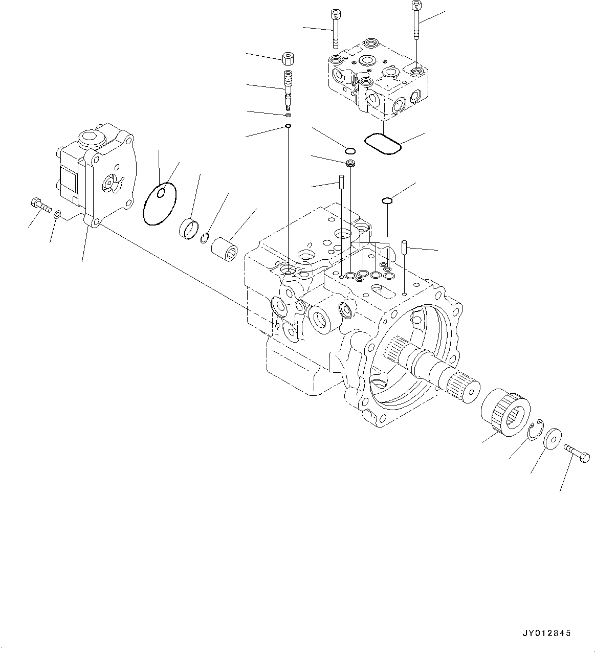 Насос в сборе 708-3T-00283 KOMATSU
