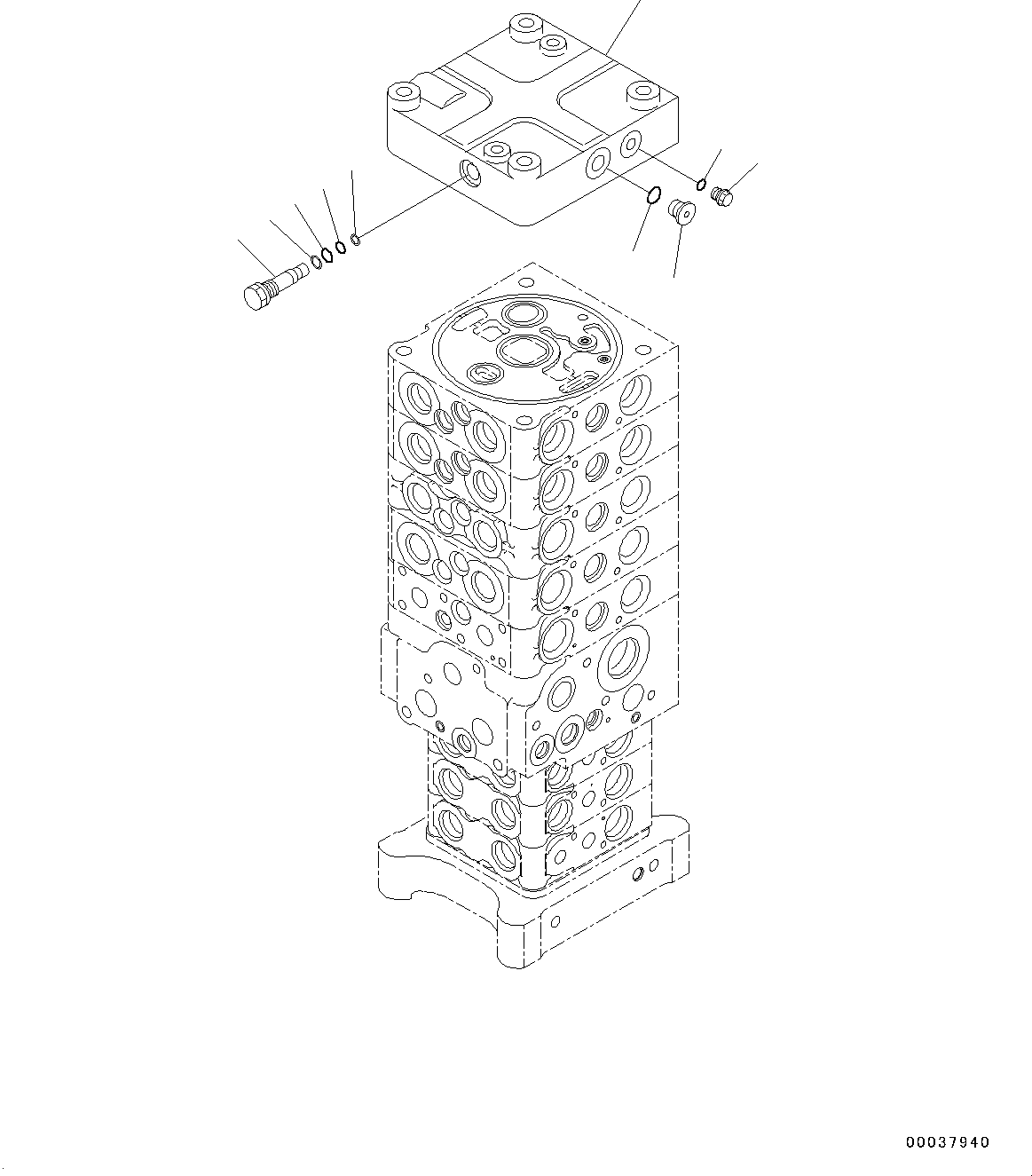 Клапан в сборе 723-58-16301 KOMATSU