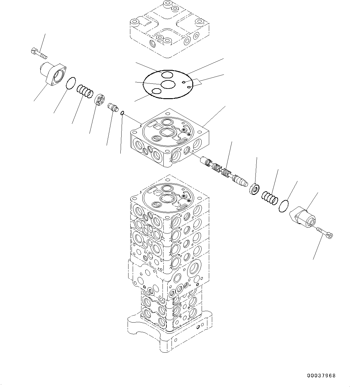 Клапан в сборе 723-51-03400 KOMATSU