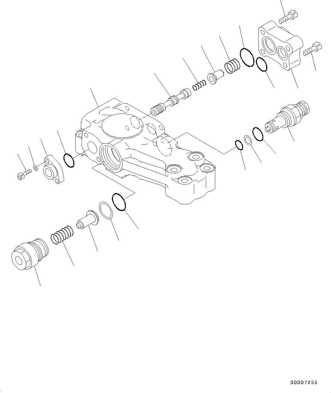 Pilot Valve Assembly 702-21-18110 KOMATSU