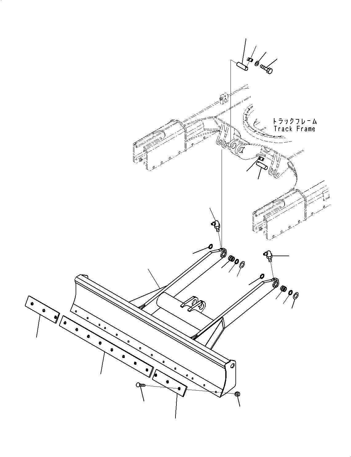 Blade Assembly 22M-71-38010 KOMATSU