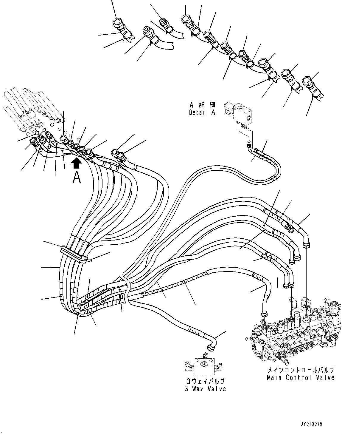 Шланг с торцевым уплотнением 02766-00235 KOMATSU