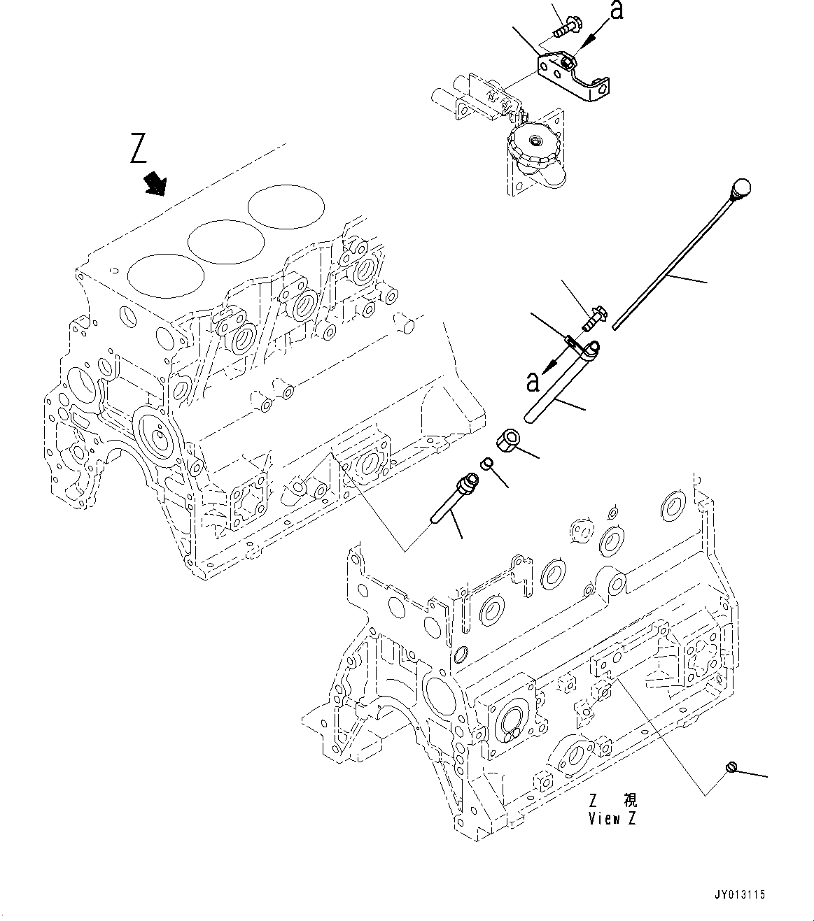 Направляющая 6271-21-5380 KOMATSU