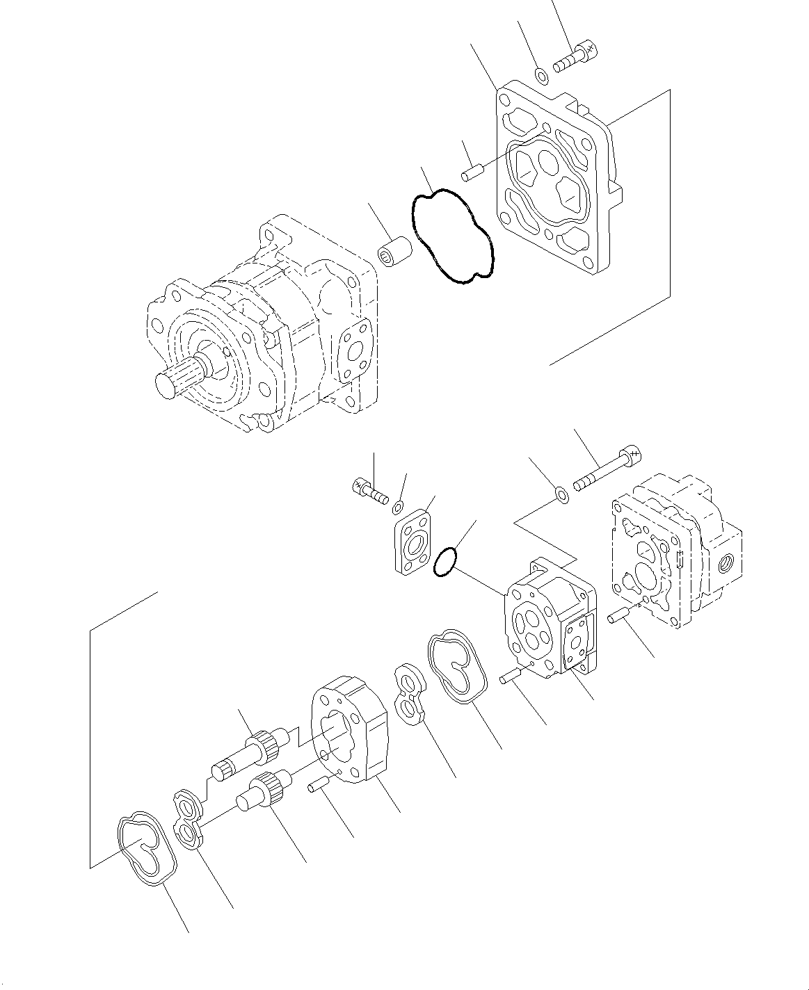 Шестерня ведущая (705-40-22541) KOMATSU