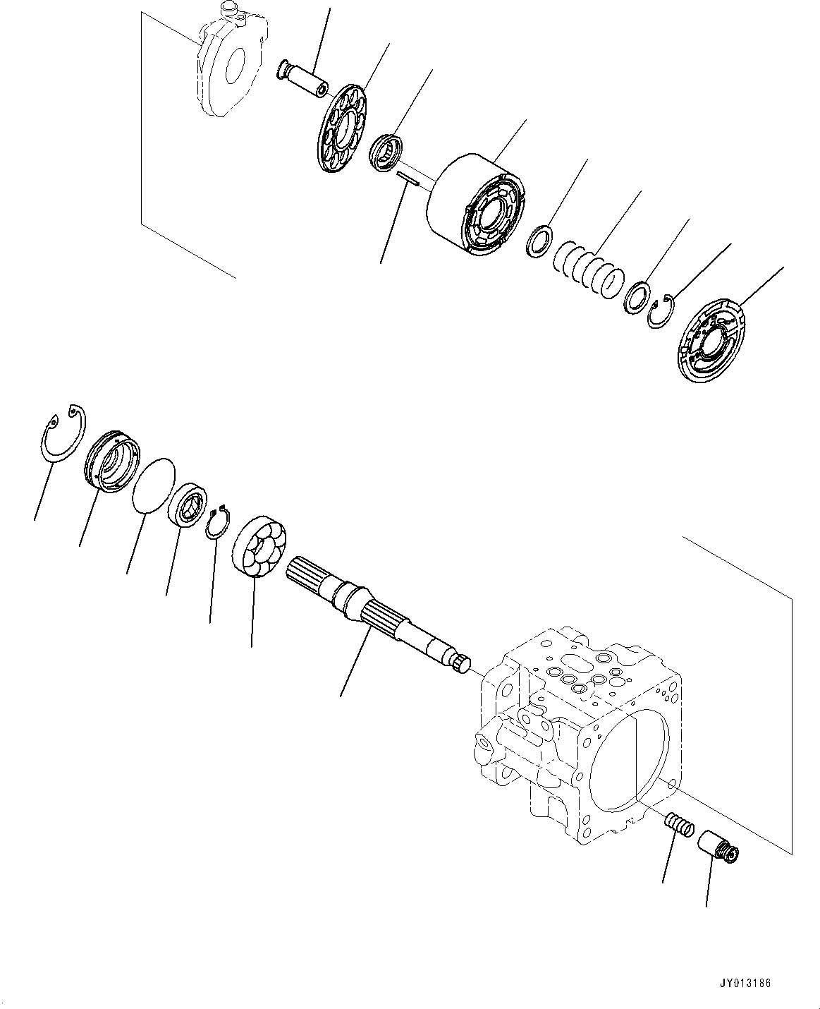 PUMP, SUBASSEMBLY ((\7\ 708-3S-01860)) KOMATSU