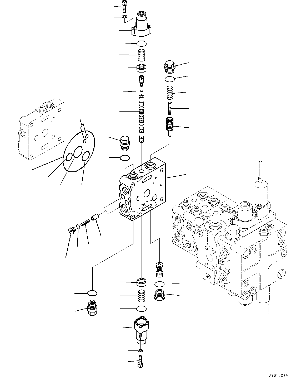 Клапан (подузел) 723-21-08300 KOMATSU
