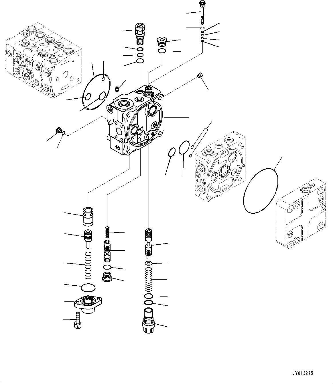 Предохранительный клапан 723-60-21900 KOMATSU