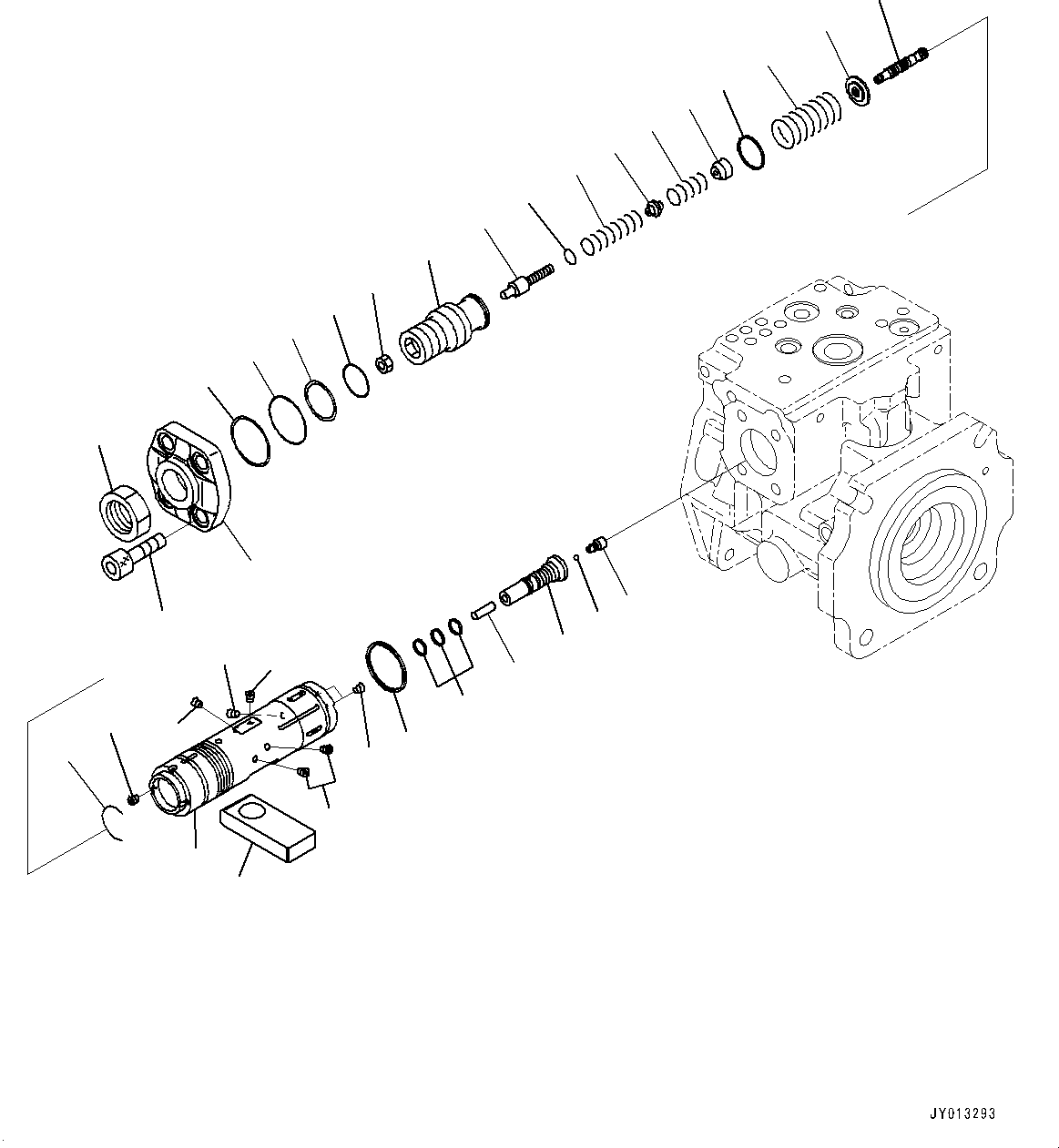 Клапан в сборе (708-1L-04880) KOMATSU