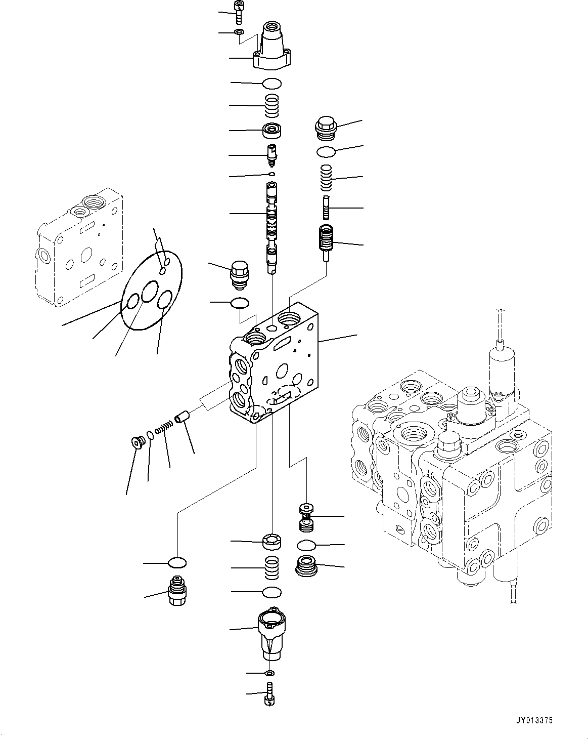 Клапан управления в сборе 723-24-11700 KOMATSU