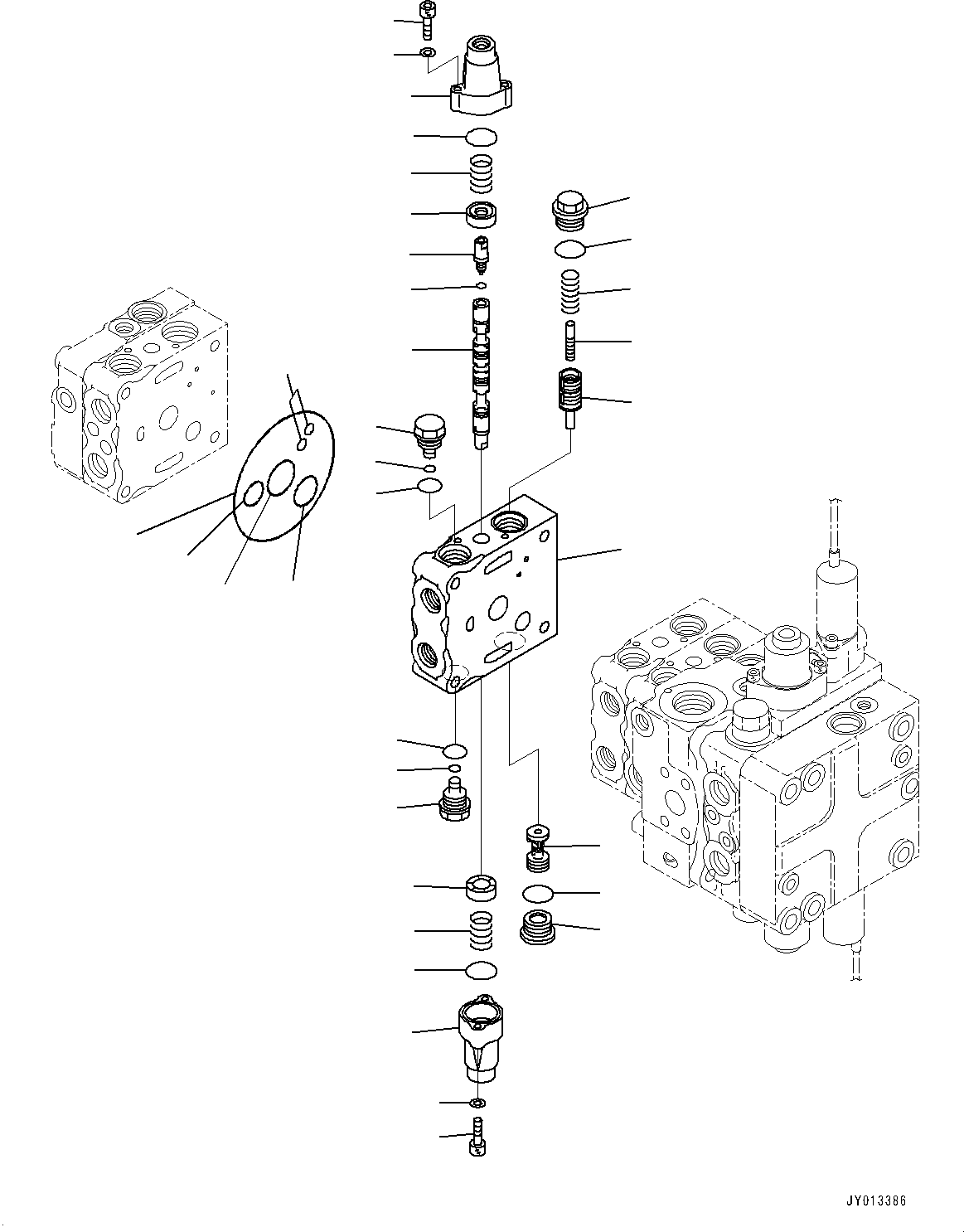 Клапан (подузел) 723-21-08400 KOMATSU